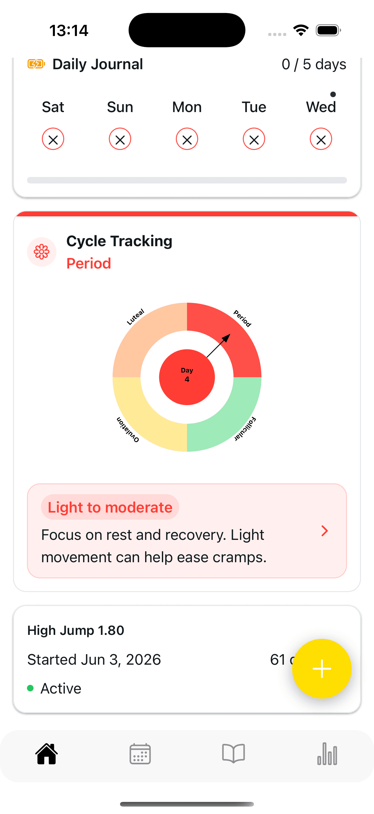 Cycle Tracking