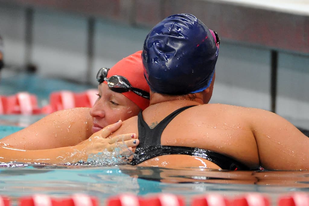 Swimming action shot 4